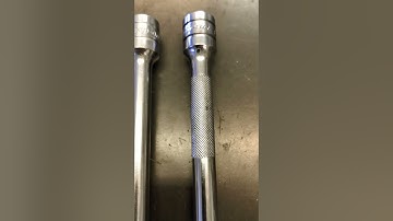 Snap-on Extensions Old Skool vs New Skool. #tools #snapon #garage #automotive #shorts