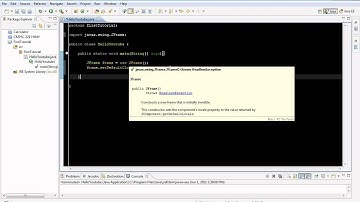 Java GUI Programming - Tutorial 5(JFrame) HD