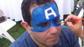 PintaCaritas Capitan America PintaCaritas Capitan America
