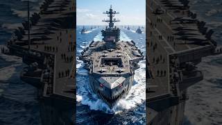 Massive Aircraft Carrier Fleet at Sea 🇺🇸 | Epic Naval Power in Motion