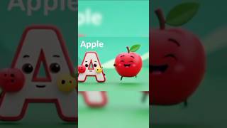 A for apple 🍎| Kids Alphabet Learning Video | ABC for Toddlers #abcd