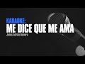Me Dice Que Me Ama (Karaoke) - Jesús Adrián Romero