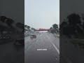 Seht ihr noch was? Starkregen auf der A8 bei Rosenheim