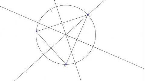 Perpendicular Bisector of Triangle with Geogebra