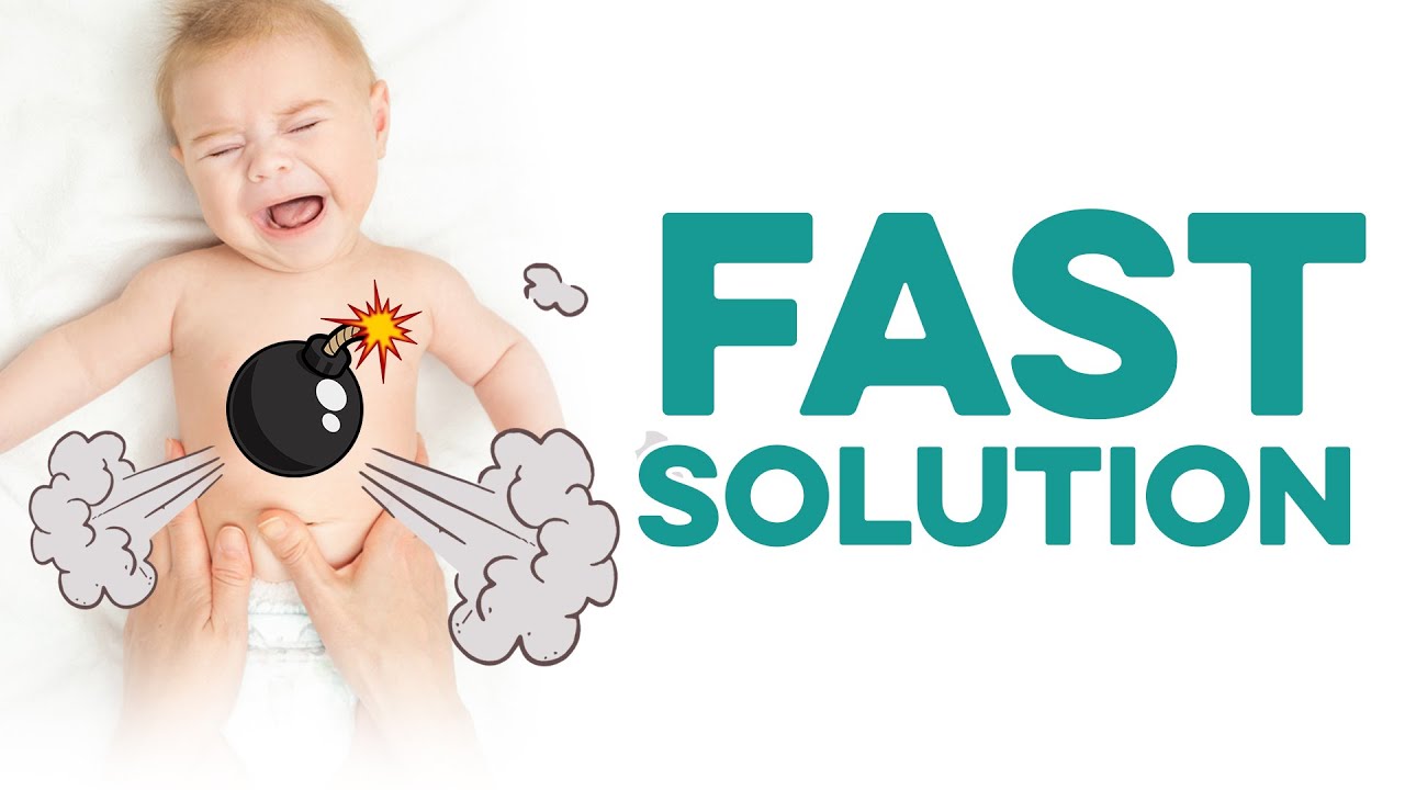 How To Relieve Baby Gas Fast EASY Steps YouTube