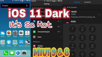 iOS 11 Dark | Third Party Theme [How to Install] on MIUI 9 & 8 | Fix for themes | Tech Lesson Bangla