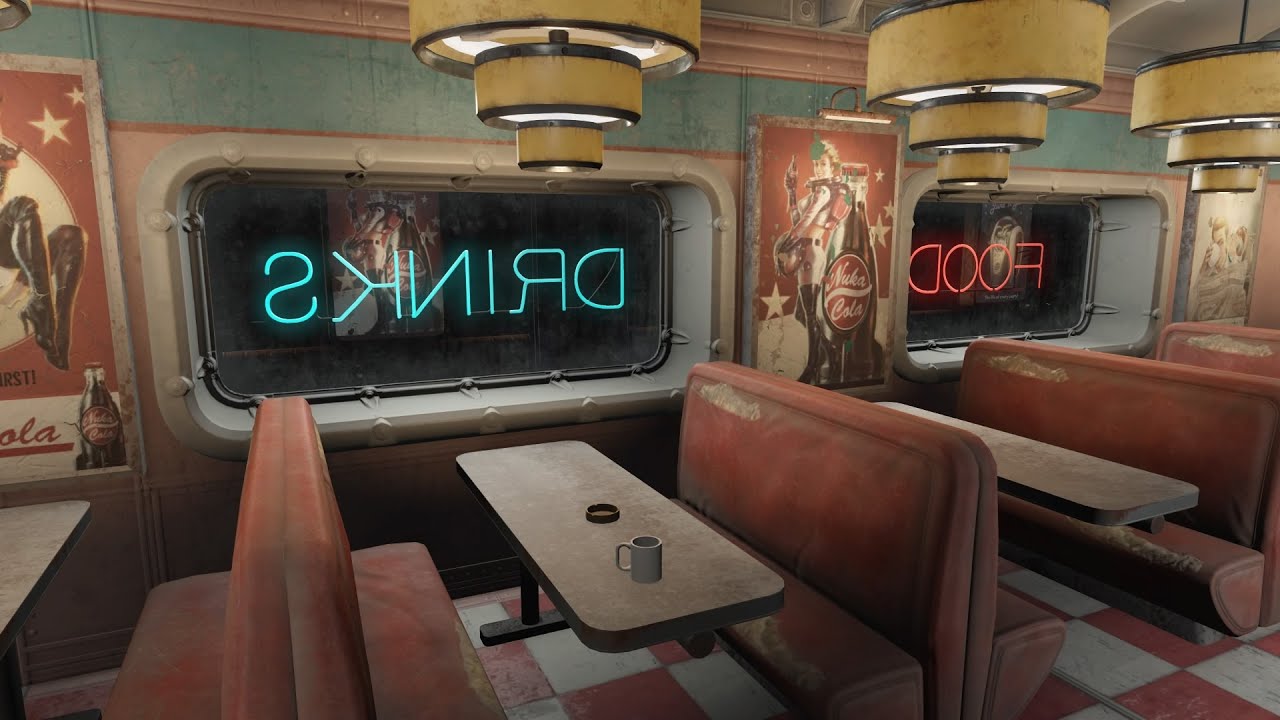 Fallout 4 ресторан старлайт на карте фото 107
