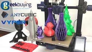 Newest Anycubic Vyper, Auto-Leveling 3D printer -FDM  (unbox / assembly / test)