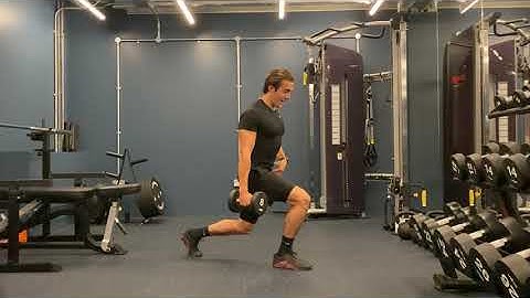Ipsilateral DB split squat