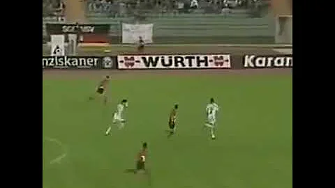 Oliver Kahn greatest humiliation delivered by Jay Jay Okocha