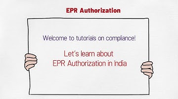 Brand Liaison - EPR Authorization in India - Complete Tutorial to get EPR Authorization Certificate