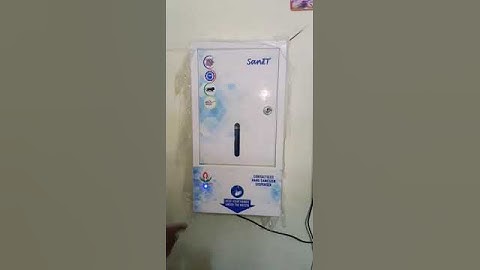 Fully automatic contactless hand sanitizer dispenser