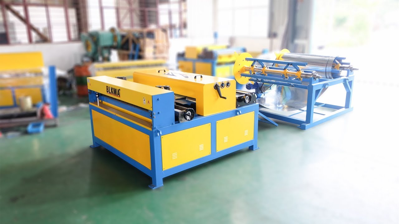 Duct Manufacture auto line II HVAC duct working machines Made in BLKMA