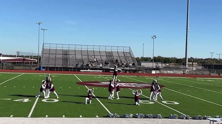 Troy Trojans Cheerleaders - Bigs @ 11/12/22 cheer ...