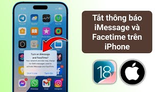 Cách tắt thông báo iMessage và Facetime trên iPhone | Dừng iMessage và Facetime trên iPhone screenshot 1