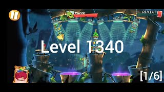Angry Birds 2 level 1340 [Alternative solutions]