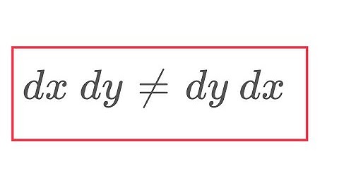 Fubini Counterexample