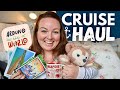 WORLD CRUISE HAUL! 🌍 souvenirs, pins, postcards & Hong Kong Disneyland ✨ travel memories & keepsakes