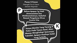 Selalu Ada Pesan Dan Kesan Pada Setiap Kegiatan  pesan kesan kegiatan