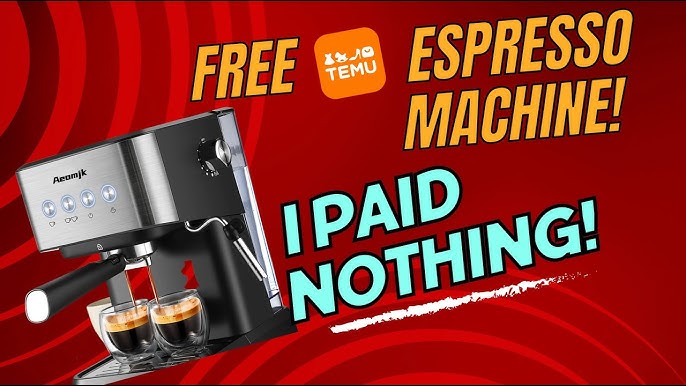 5bar Espresso Coffee Machine Espresso And Cappuccino Machine - Temu United  Arab Emirates