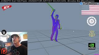 Truebones 2.0, A.I. Custom Mocap Animations created with NVIDIA #truebones #nvidia #ai