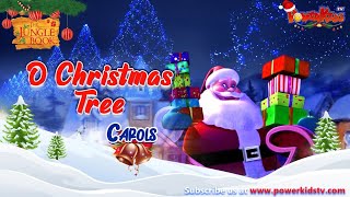 🎄Merry Christmas🎄| Jungle Book Traditional Christmas Carol |🎄O Christmas Tree | @PowerKidstv   ​