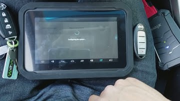 Xtool auto pro pad lite programming a smart key for a 2015 Nissan Altima