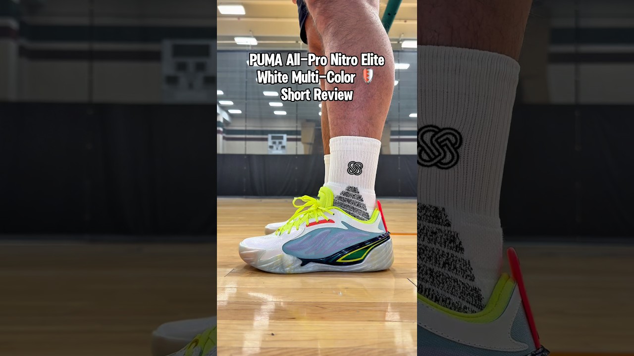 PUMA All-Pro Nitro Elite “White Multi-Color” Performance under the surface. 