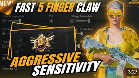 NEW UPDATE 2.7.0 !! BEST SENSITIVITY CODE + CONTROL SETTINGS BGMI & PUBG MOBILE