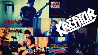 KREATOR — Terrible Certainty (full band cover)