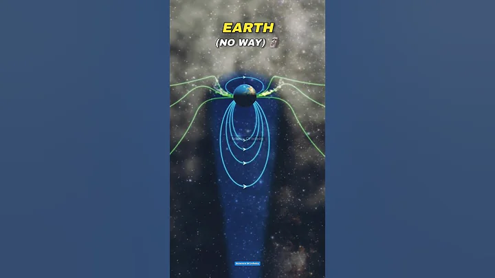 Solar Storm vs Magnetic Field 👹👺 #shorts #space #universe