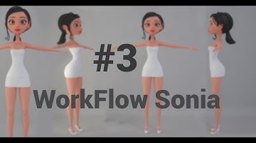 #3 workflow Sonia - 3d max - retopology
