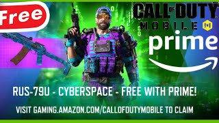 Call of Duty: Mobile - Are you an  Prime member? Log into your @ primegaming account today to claim a FREE Rare QXR - Blue Skeletons weapon  skin and Epic Battle Hardened 