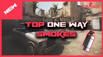 Top 7 New Dust 2 One Way Smokes - CS:GO