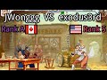 Street fighter iii 3rd strike jwonggg ca rank a  vs exodus3rd us rank s