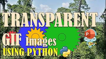 Transparent GIF using Python - Smart Animation using GIFs
