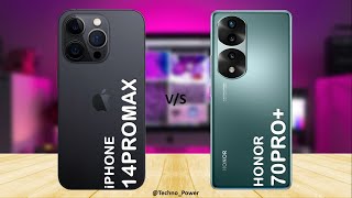 iPhone 14 Pro Max vs Honor 70 Pro+ (Leaks) - Comparison
