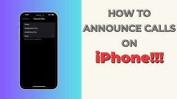 How to Make iPhone Speak Caller Name in iOS 18