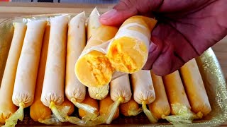 HOW TO MAKE SMOOTH AND CREAMY MANGO ICE CANDY!/REAL MANGO ICE CANDY/
