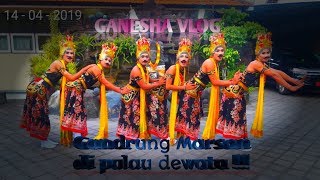 Tari Gandrung Marsan berlayar di pulau dewata!!!!