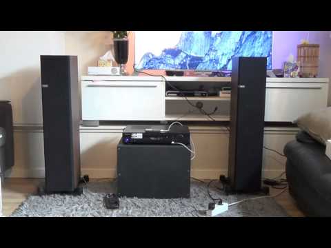 Kef Q500 Audiophile Speakers Music Demonstration