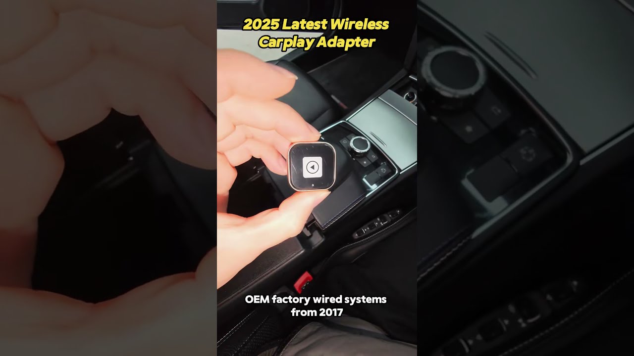 Upgrade Your Car With The Latest Wireless CarPlay Adapter