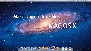 Macbuntu: How to: Make Ubuntu look like MAC OS X😀😀😀