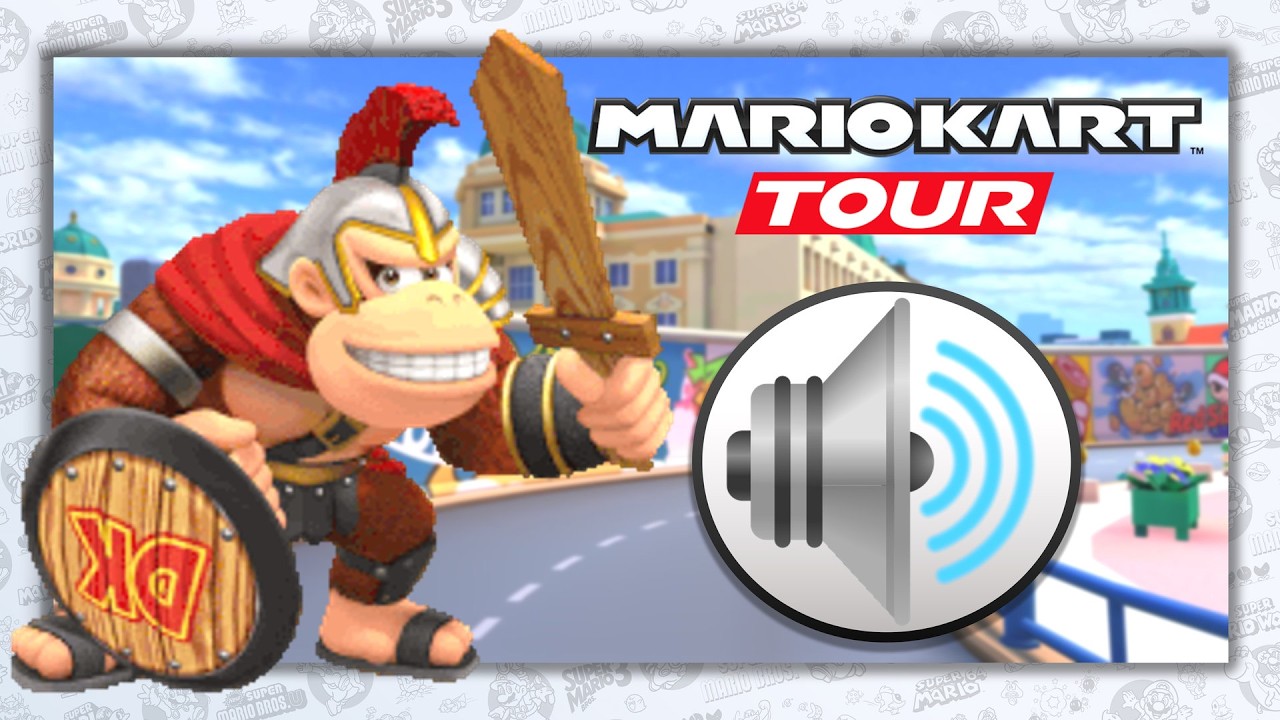 Donkey Kong Voice Clips - Mario Kart Tour #mariokarttour #donkeykong #mariokart #mkTour #donkeykong