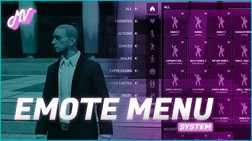[ESX/QB] MV-EMOTEMENU | Miami Vice Emote Menu System | Advanced Emote System, Modern UI and more...
