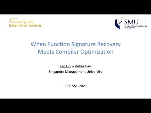 When Function Signature