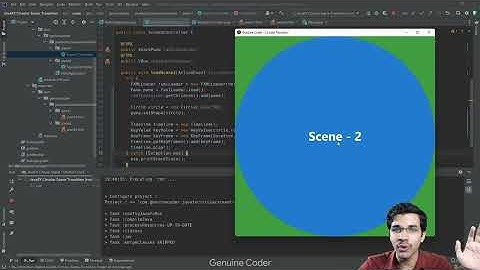 JavaFX Circular Reveal Scene Transition Animation