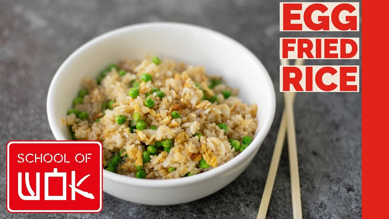 ⁣Super Simple Egg Fried Rice Recipe