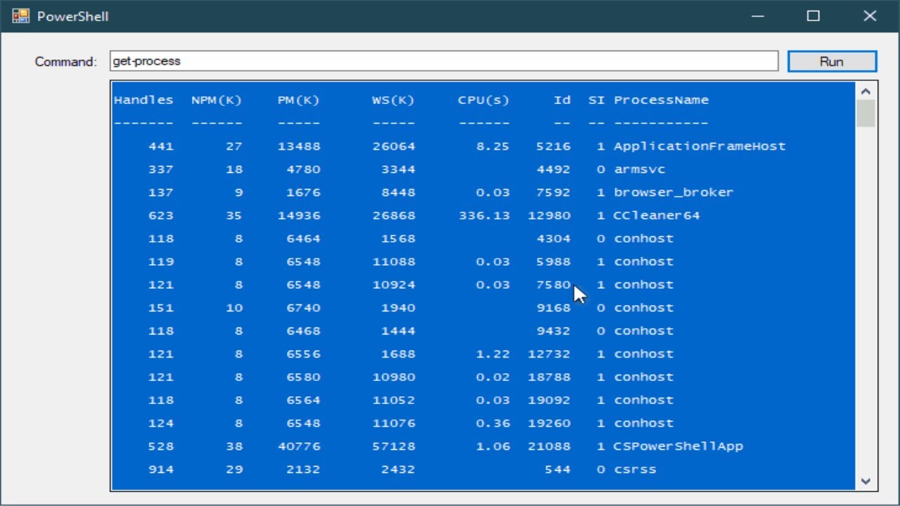 Run PowerShell Script From CMD - ShellGeek