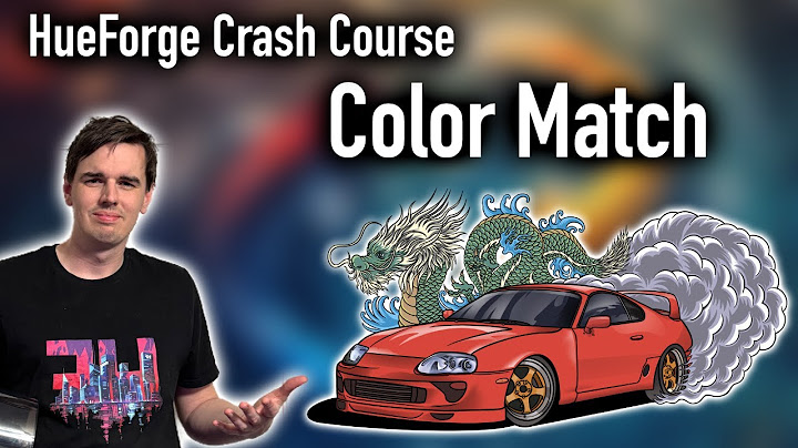 (HueForge) Color Match for Beginners in 0.9.0